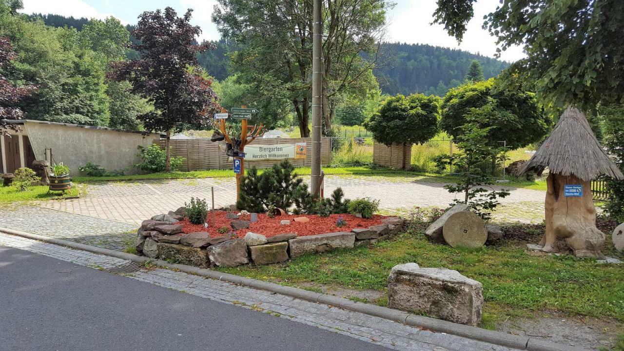 Pension & Gasthof "Am Park" Ug Stützerbach 외부 사진